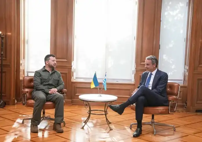 Επίσκεψη Ζελένσκι στην Αθήνα: Επαφές για άμυνα, ενεργειακή συνεργασία και στήριξη στην Ουκρανία