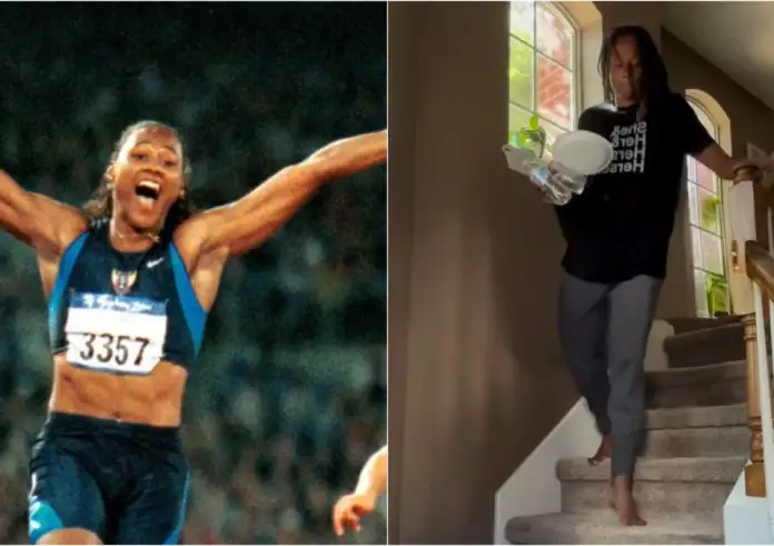 Συγκλονίζει η Μάριον Τζόουνς: «Τα γόνατά μου κρέμονται από μια κλωστή, αλλά ακόμα στέκομαι όρθια»