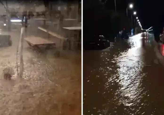 Κακοκαιρία: Πλημμύρες και πεσμένα δέντρα σε Βόνιτσα, Πρέβεζα και Φιλιππιάδα