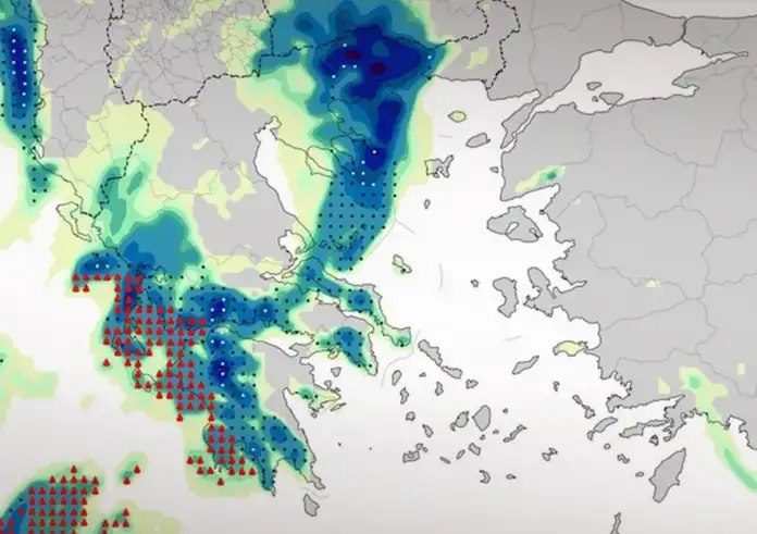 Κακοκαιρία ADEL: Ποιες περιοχές θα χτυπηθούν τις επόμενες ώρες – Προειδοποίηση για χαλάζι και ανέμους