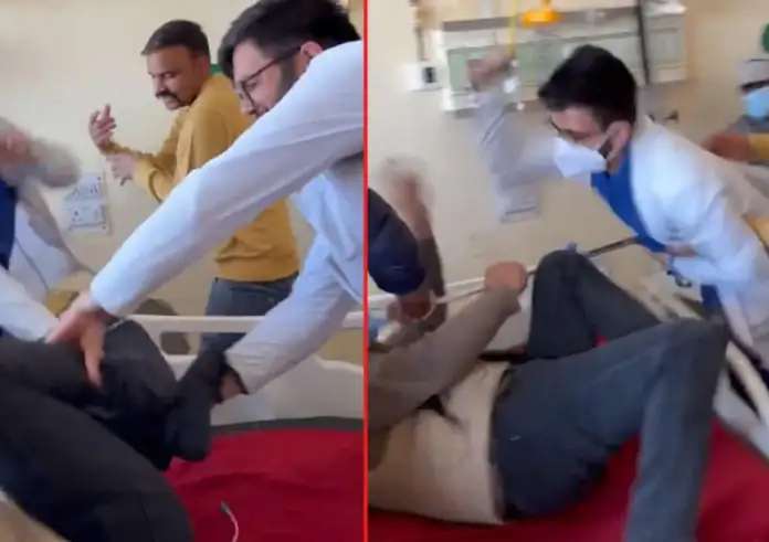Γιατρός ξυλοκόπησε ασθενή μέσα σε νοσοκομείο – Βίντεο ντοκουμέντο