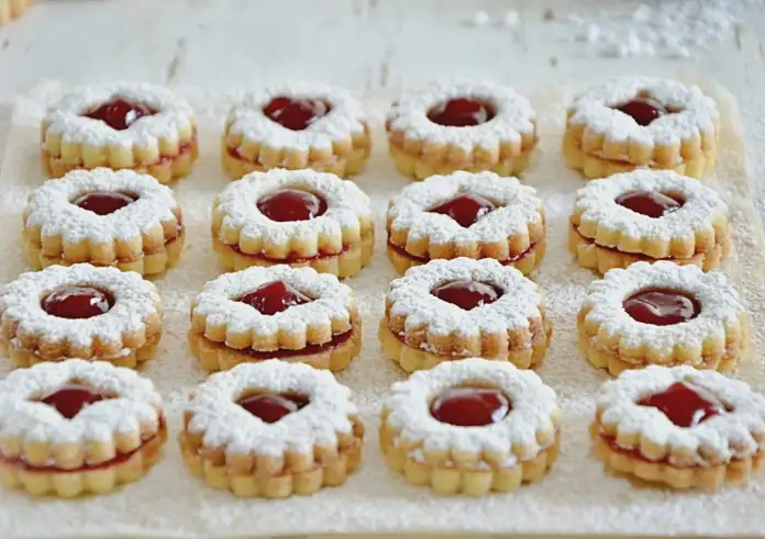 Χριστουγεννιάτικα μπισκότα με μαρμελάδα - Το πιο εύκολο γλυκό των γιορτών