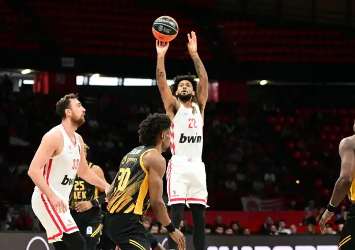 Ολυμπιακός – ΑΕΚ 100-93: Παραμένει αήττητος στη Stoiximan GBL