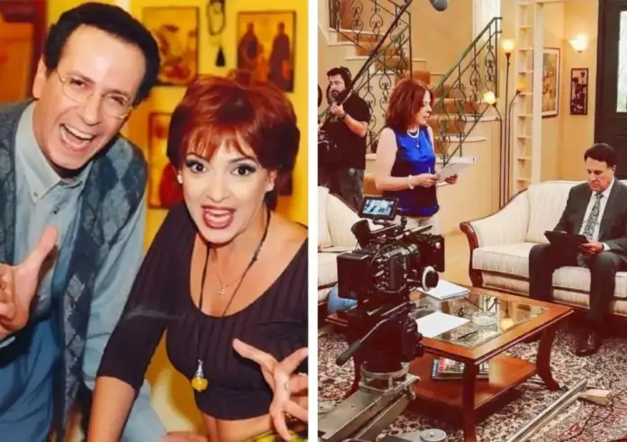 Η ΑΙ εικόνα από το «Κωνσταντίνου και Ελένης» που μπέρδεψε όλο το ίντερνετ – Σαν να γύρισαν επεισόδιο 27 χρόνια μετά