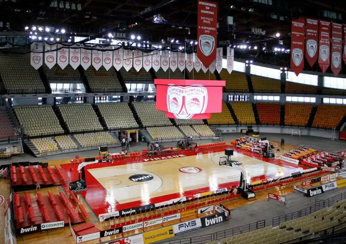 Αναβλήθηκε ο αγώνας Ολυμπιακού – Φενερμπαχτσέ λόγω της κακοκαιρίας Byron