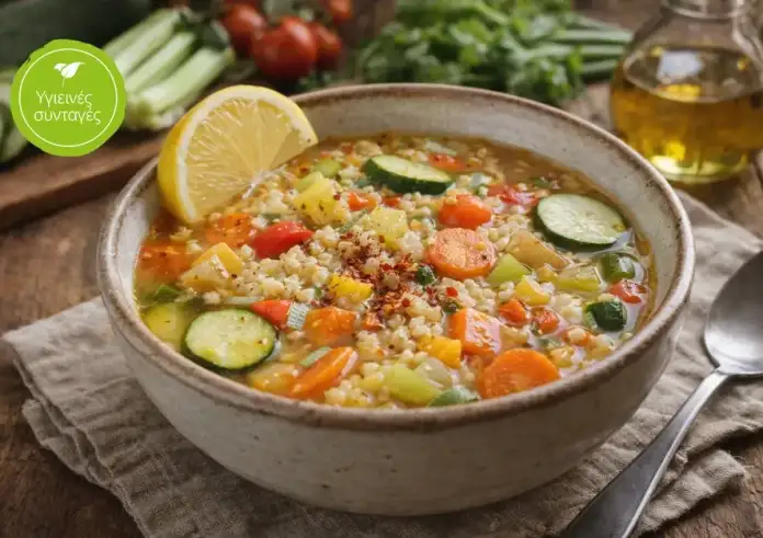 Υγιεινό βραδινό σε 15 λεπτά: Η σούπα «ασπίδα» για το ανοσοποιητικό με λαχανικά εποχής