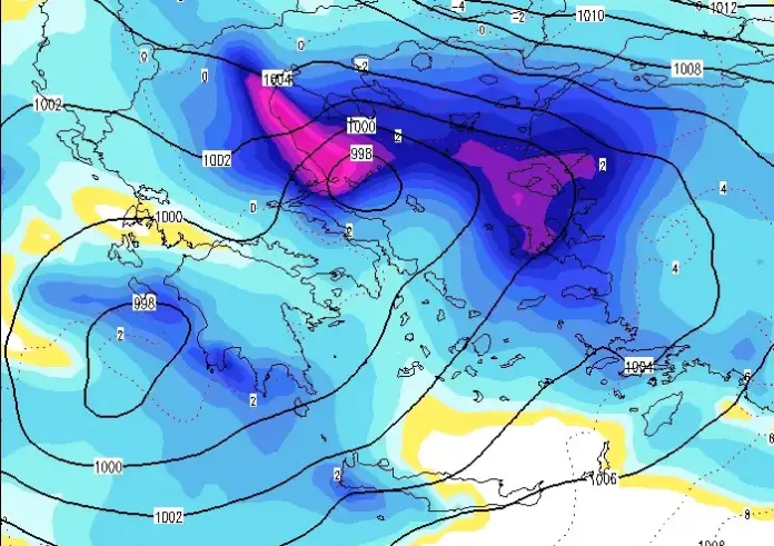 Συναγερμός για πανελλαδική κακοκαιρία: Έρχονται 48 ώρες με θυελλώδεις ανέμους, χαλάζι και χιόνια