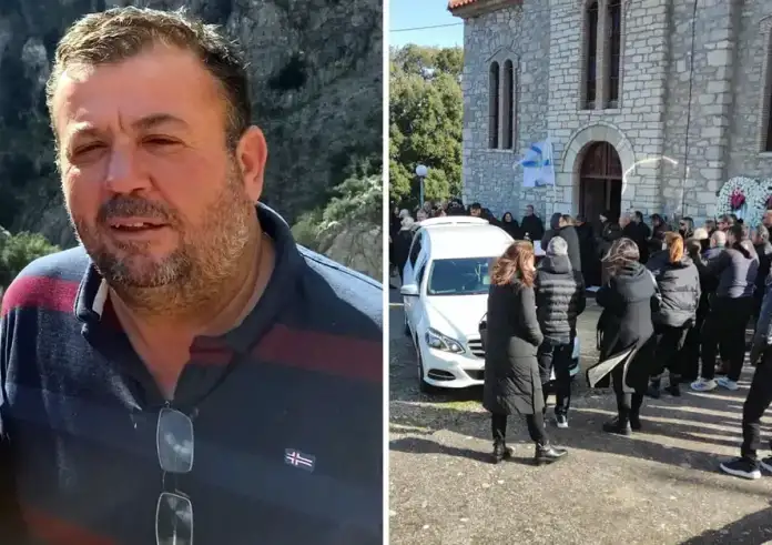 Αγρίνιο: Θρήνος στην κηδεία του Κώστα Αλεξανδρή – Η τραγική φιγούρα του γιου του και ο φόβος για «βεντέτα»