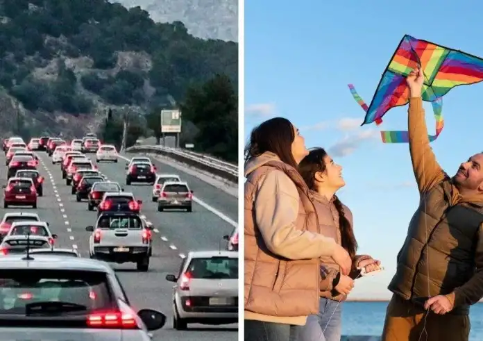 Κορυφώνεται η επιστροφή των εκδρομέων – Στο κόκκινο οι Εθνικές Οδοί, καθυστερήσεις λόγω ατυχήματος