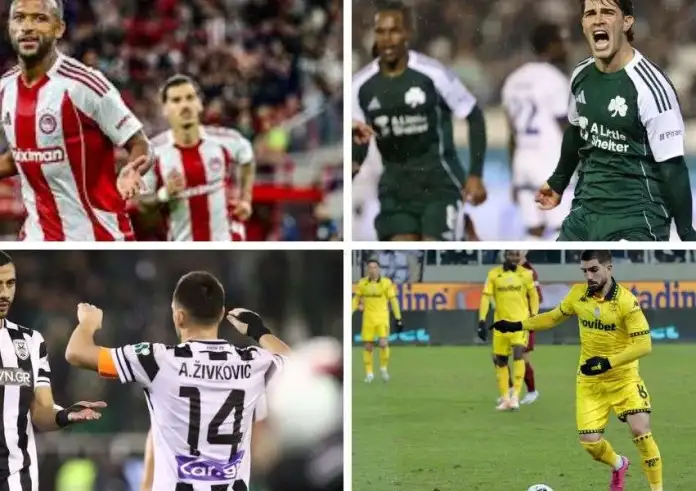 Αθλητικές μεταδόσεις: Ντέρμπι αιωνίων ΟΛΥΜΠΙΑΚΟΣ - ΠΑΝΑΘΗΝΑΙΚΟΣ στο Καραϊσκάκη και μάχη ΑΡΗΣ - ΠΑΟΚ στη Θεσσαλονίκη – Όλο το πρόγραμμα της Κυριακής