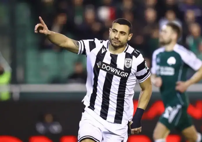 Παναθηναϊκός – ΠΑΟΚ 0-1: Ο Γιακουμάκης «πάγωσε» τη Λεωφόρο – Αγκαλιά με τον τελικό ο Δικέφαλος