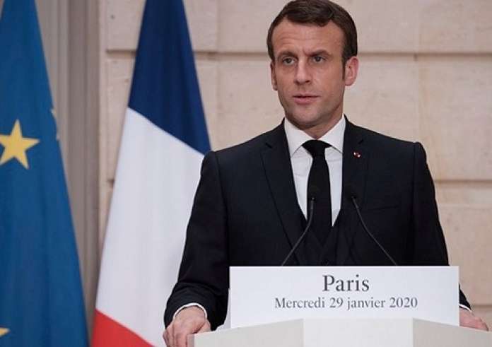 Η ανάρτηση Μακρόν για την πτώση του Καναντέρ: «Η σκέψη μας στον ελληνικό λαό»