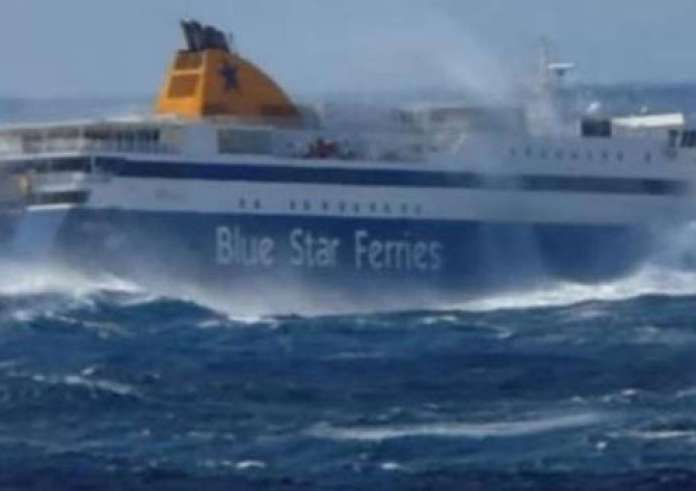 Απαγορευτικό απόπλου Παρασκευή 8 Αυγούστου- Τροποποιήσεις δρομολογίων της Blue star