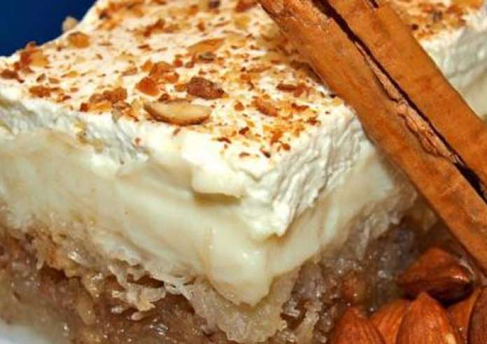 Συνταγή για νηστίσιμο εκμέκ κανταίφι