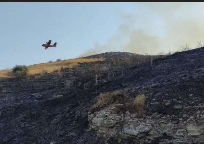 Ξάνθη: Υπό μερικό έλεγχο τέθηκε η πυρκαγιά στην περιοχή Θαλασσιά