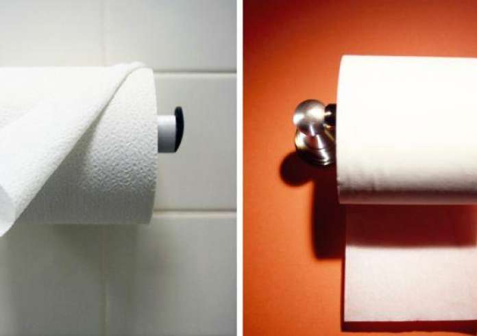 Ποιος είναι ο σωστός τρόπος να κρεμάμε το χαρτί υγείας σύμφωνα με την επιστήμη