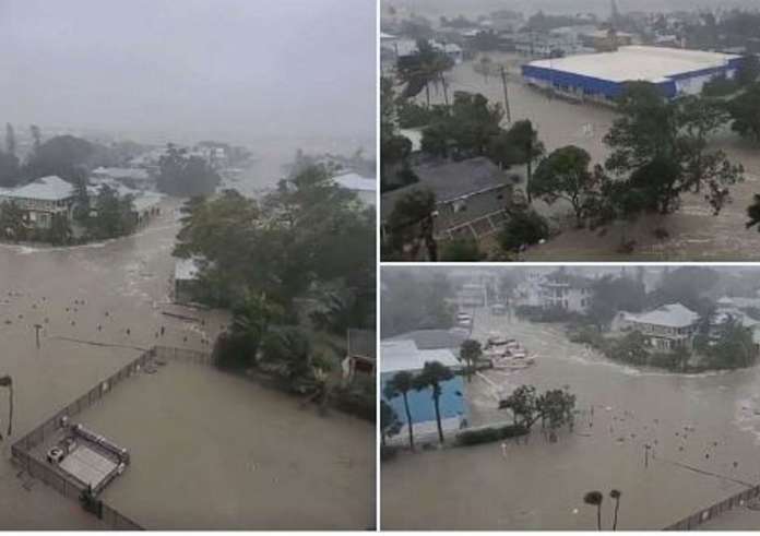 ΗΠΑ: Στο έλεος του τυφώνα Ίαν η Φλόριντα - Καρχαρίες βγήκαν στους πλημμυρισμένους δρόμους