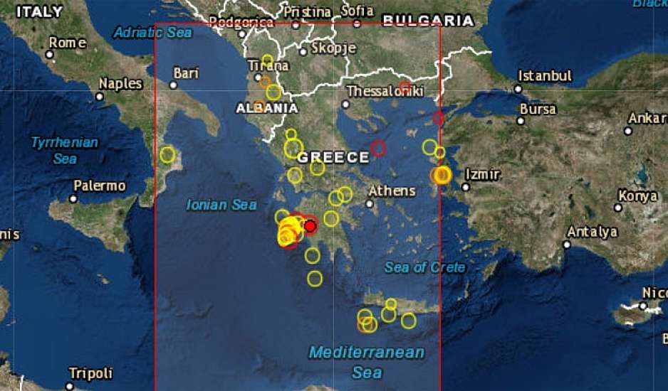 Σεισμός στον Πύργο ταρακούνησε όλη την Πελοπόννησο