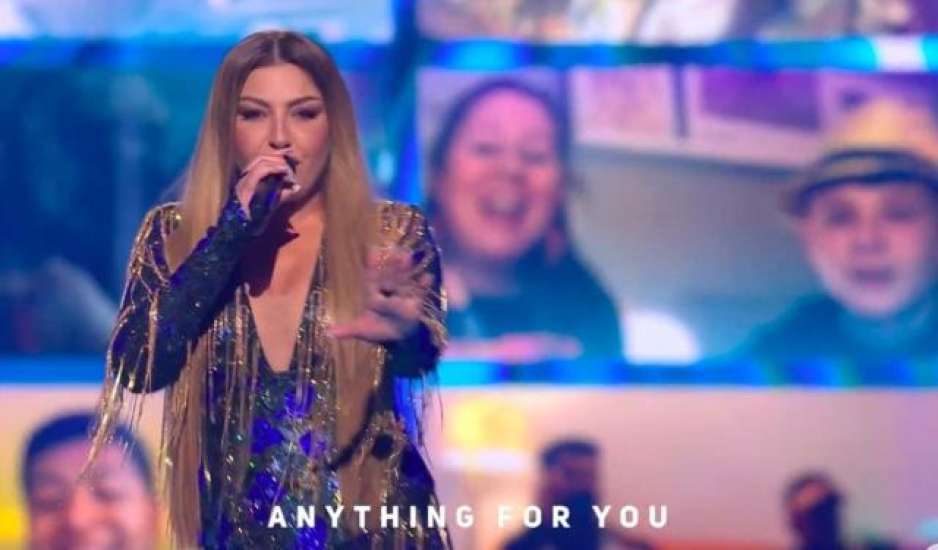 Eurovision 2024: Χαμός στη σκηνή – Η Έλενα Παπαρίζου  με το Number One