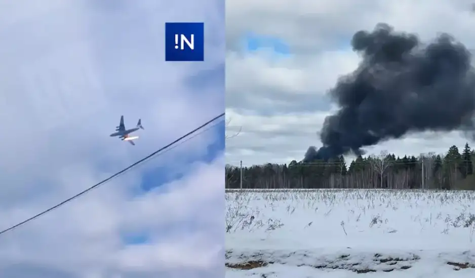 Νεκροί όλοι οι επιβαίνοντες στο ρωσικό στρατιωτικό αεροσκάφος – Εικόνες από το σημείο της συντριβής