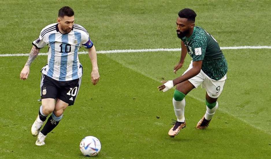 Μουντιάλ 2022: Σοκ για Αργεντινή και Μέσι – Έχασε στην πρεμιέρα με 2-1 από τη η Σ. Αραβία