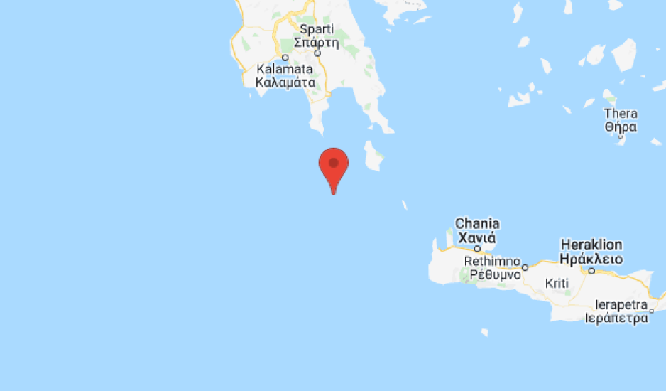 Σεισμός τώρα στα Κύθηρα – Αισθητός στη νότια Ελλάδα. Τι λέει ο Ευθύμιος Λέκκας