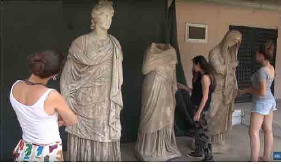 Βρέθηκαν αρχαιοελληνικά αγάλματα 2.000 ετών στην Τουρκία