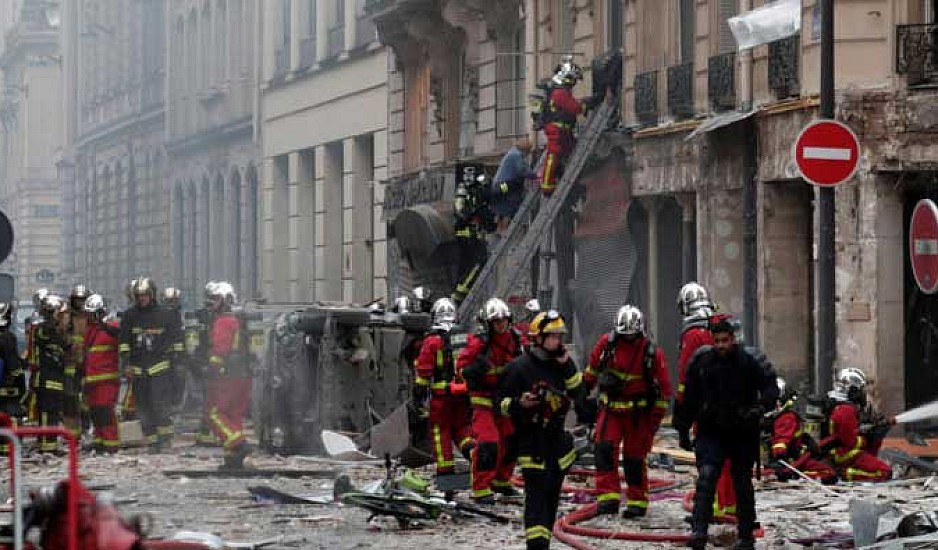 Δύο νεκροί, δεκάδες τραυματίες μετά από ισχυρή έκρηξη στο κέντρο του Παρισιού