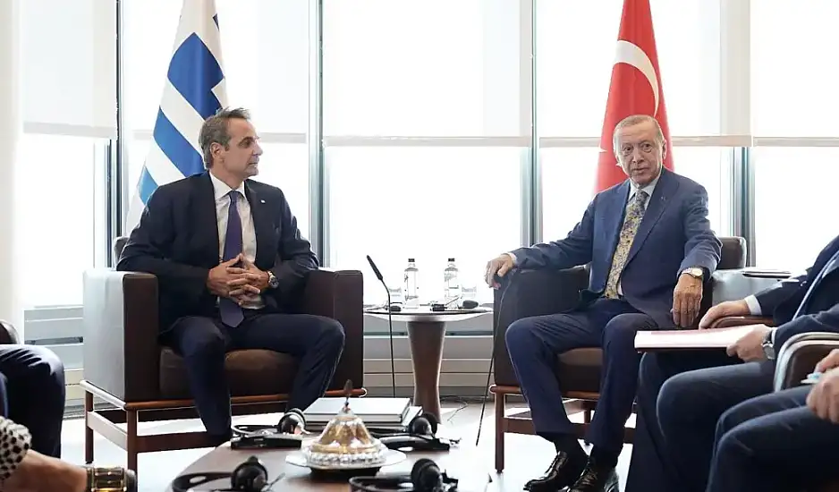 Όλα έτοιμα για τη συνάντηση Μητσοτάκη – Ερντογάν την Δευτέρα