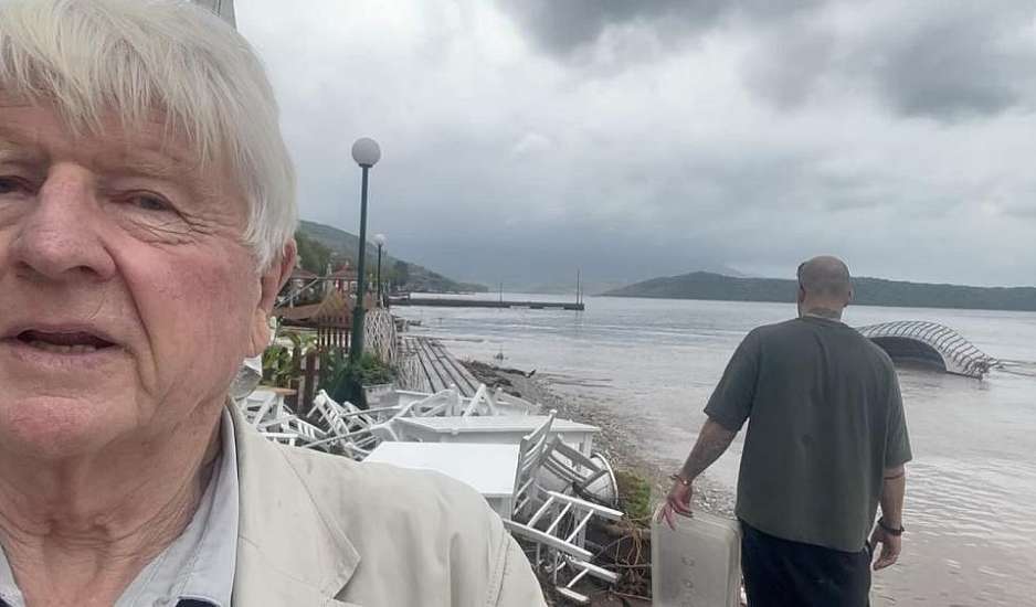 Κακοκαιρία Daniel: «Τα είδα όλα με τα μάτια μου» - Πώς έζησε ο πατέρας του Boris Johnson τις πλημμύρες