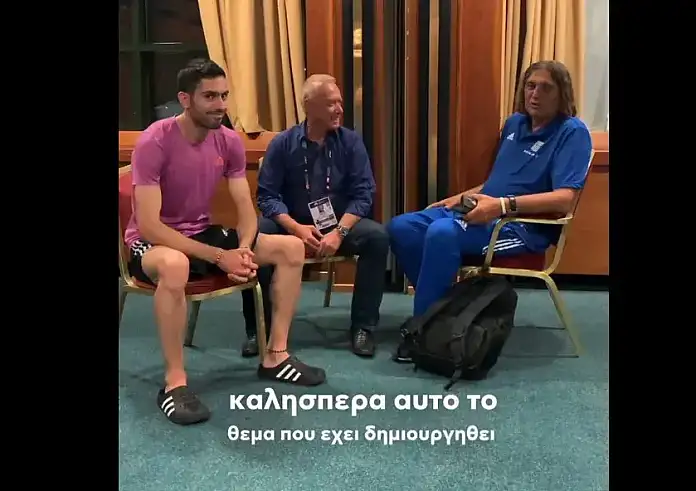 O Mίλτος Τεντόγλου εξηγεί γιατί δεν χαιρέτησε τον γραμματέα του ΣΕΓΑΣ κατά την επιστροφή του στο ξενοδοχείο