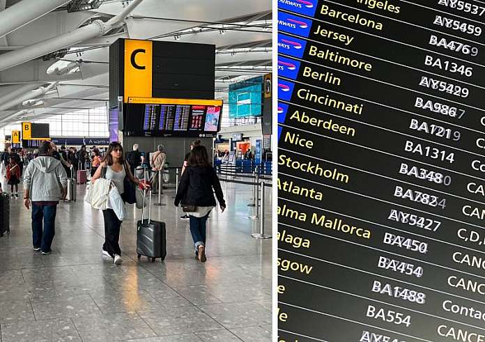 Αποκαθίσταται η εναέρια κυκλοφορία μετά το χάος που έφερε το «μπλακ άουτ» στη Βρετανία