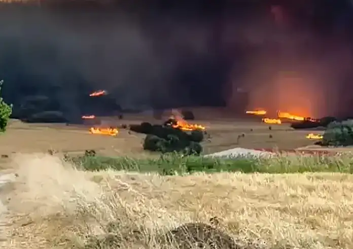 Αλεξανδρούπολη: Ανεξέλεγκτη η φωτιά σε 3 μέτωπα - Εκκενώνονται οικισμοί, κλειστή η Εγνατία Οδός