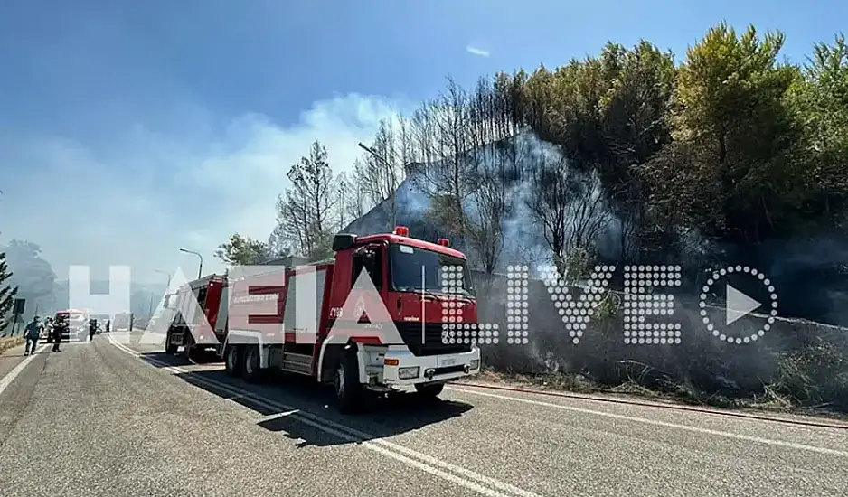 Φωτιά στην Ηλεία: Προσαγωγή υπόπτου για απόπειρα εμπρησμού στην Αρχαία Ολυμπία – Συνεχίζεται η μάχη με τις φλόγες