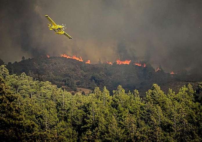 Αναζωπυρώσεις και εκκενώσεις οικισμών στον Έβρο - Μάχη με τις φλόγες στην Άνδρο - Πυρκαγιές σε Μεσσηνία και Παιανία