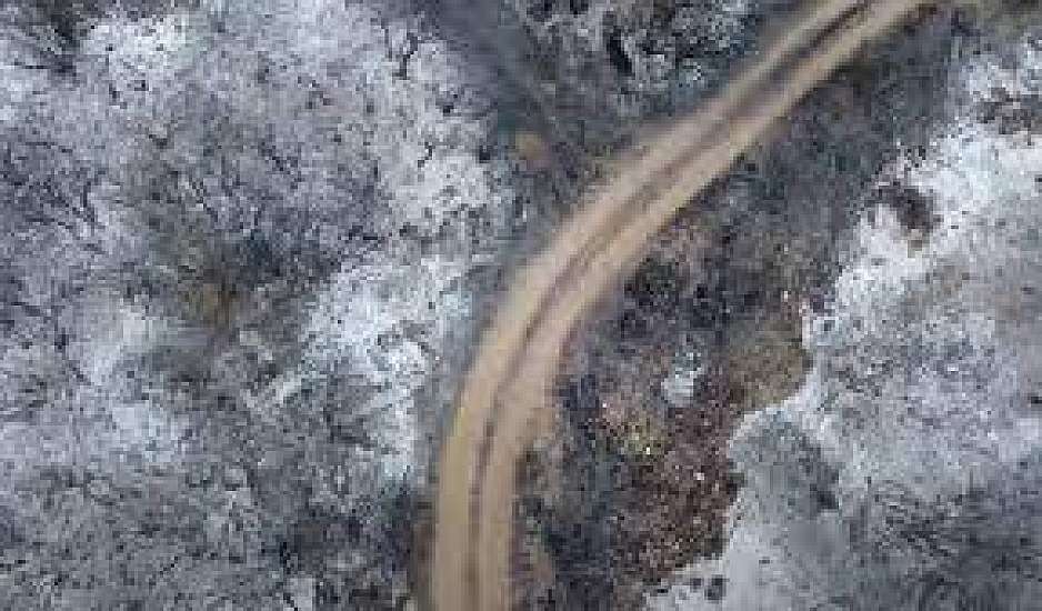Έβρος: Νέα πλάνα από drone αποτυπώνουν την τεράστια καταστροφή - Σε ύφεση η φωτιά