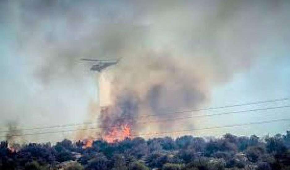 Φωτιά στη Ροδόπη: Μήνυμα 112 για εκκένωση της περιοχής Κασσιτέρα και απομάκρυνση προς Σάπες
