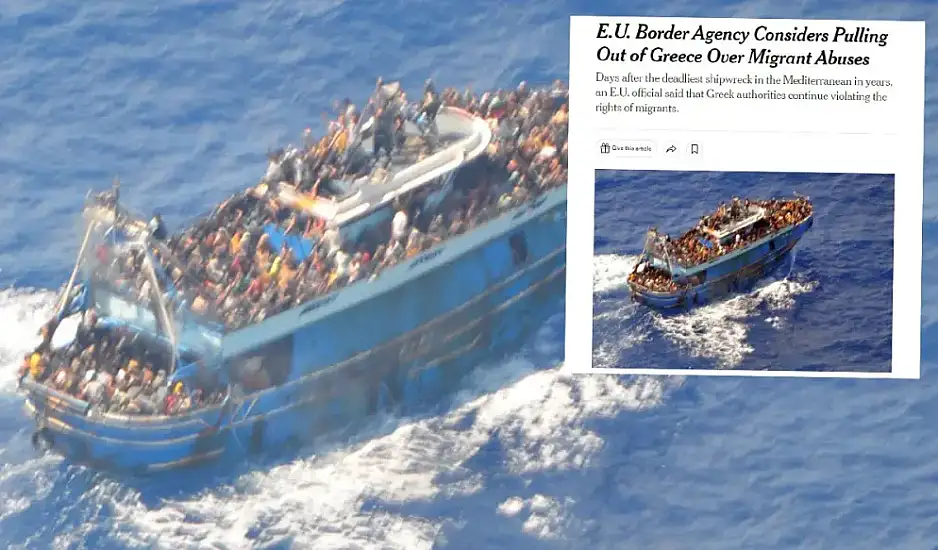 ΝΥ Times: Η Frontex απειλεί με αποχώρηση από την Ελλάδα