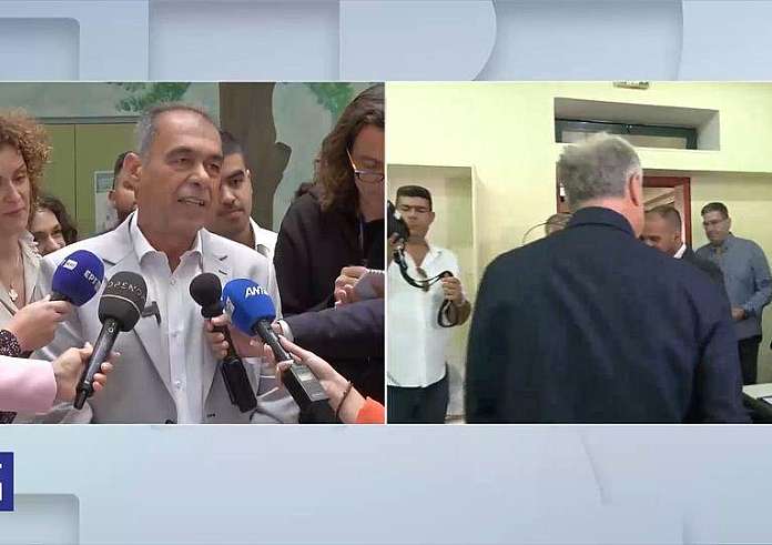 Γιώργος Ιωακειμίδης: Ψήφισε στου Ρέντη - Είμαστε εδώ για να αγωνιστούμε και να κερδίσουμε