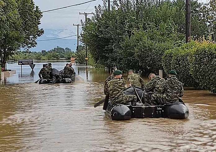 Σε ετοιμότητα για το επερχόμενο κύμα κακοκαιρίας οι ‘Ενοπλες Δυνάμεις - Στο επίκεντρο η Θεσσαλία