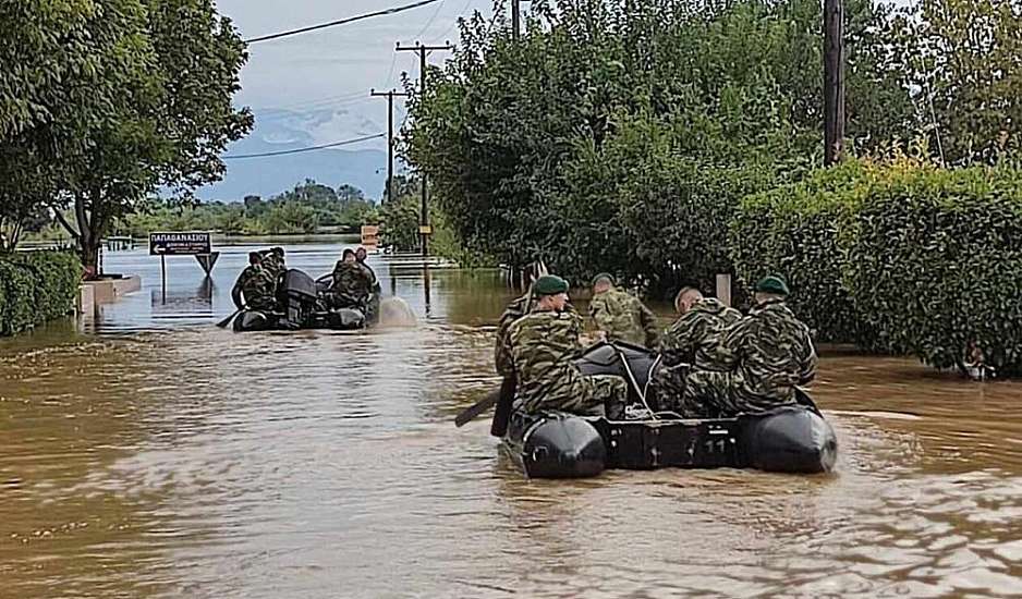 Σε ετοιμότητα για το επερχόμενο κύμα κακοκαιρίας οι ‘Ενοπλες Δυνάμεις - Στο επίκεντρο η Θεσσαλία