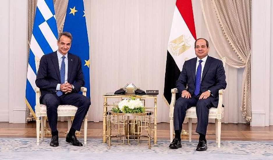Μητσοτάκης – Αλ Σίσι: Οι ελληνοαιγυπτιακές σχέσεις είναι αυτοτελείς και ισχυρές
