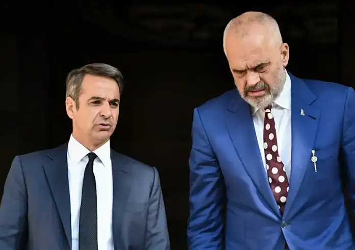 Μητσοτάκης σε Ράμα: Θέμα κράτους δικαίου στην Αλβανία η κράτηση του Φρέντη Μπελέρη