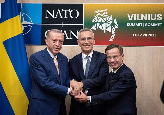 Ο Ερντογάν είπε το «ναι» στην ένταξη της Σουηδίας στο NATO