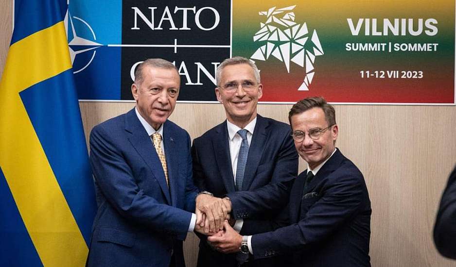 Ο Ερντογάν είπε το «ναι» στην ένταξη της Σουηδίας στο NATO