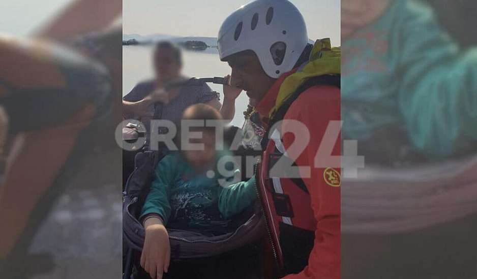 Θεσσαλία - Πλημμύρες: Κρητικοί πυροσβέστες διέσωσαν παραπληγικό αγόρι