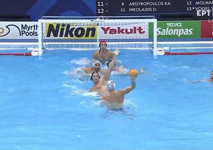 Ελλάδα – Ουγγαρία 13-14: Ασημένια η Εθνική πόλο στο παγκόσμιο - Λύγισε στα πέναλτι