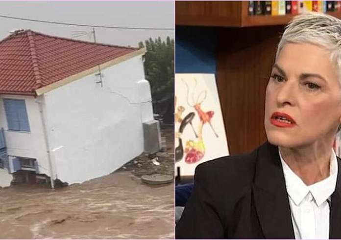 Συγκλονίζει η Ελένη Ψυχούλη για την κακοκαιρία Daniel: "Το χωριό μου δεν υπάρχει πλέον"