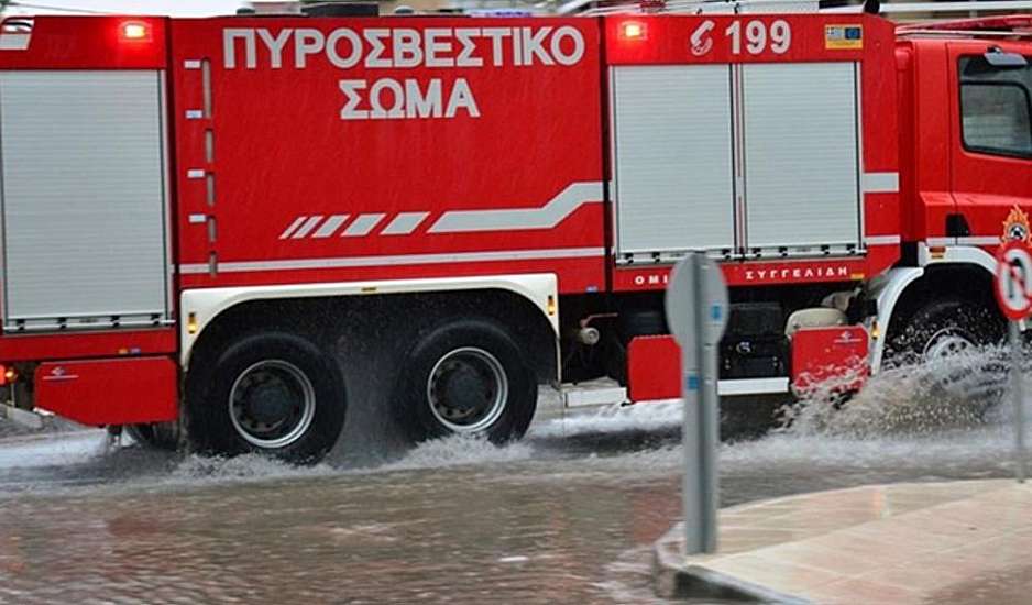Ισχυρή βροχόπτωση στη δυτική Θεσσαλονίκη - Δεκάδες κλήσεις για απάντληση υδάτων