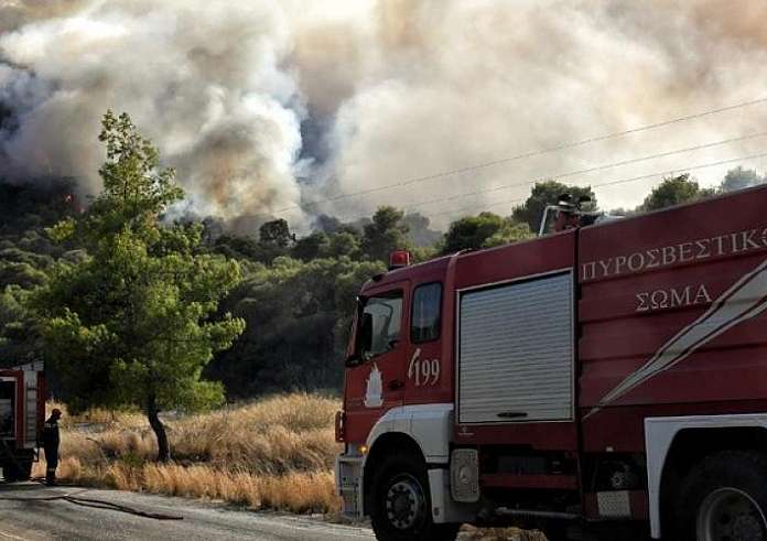 Φωτιά στην Κάρυστο: Απανθρακωμένος βρέθηκε ο αγνοούμενος κτηνοτρόφος